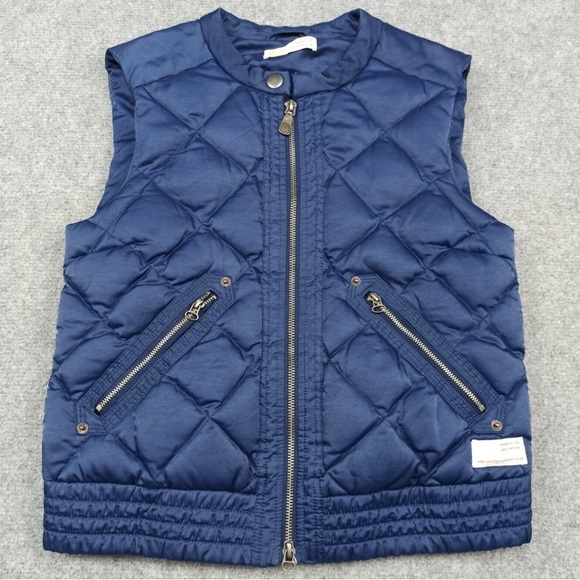 ODD MOLLY PUFFY QUILTED DOWN VEST - Picture 2 of 12